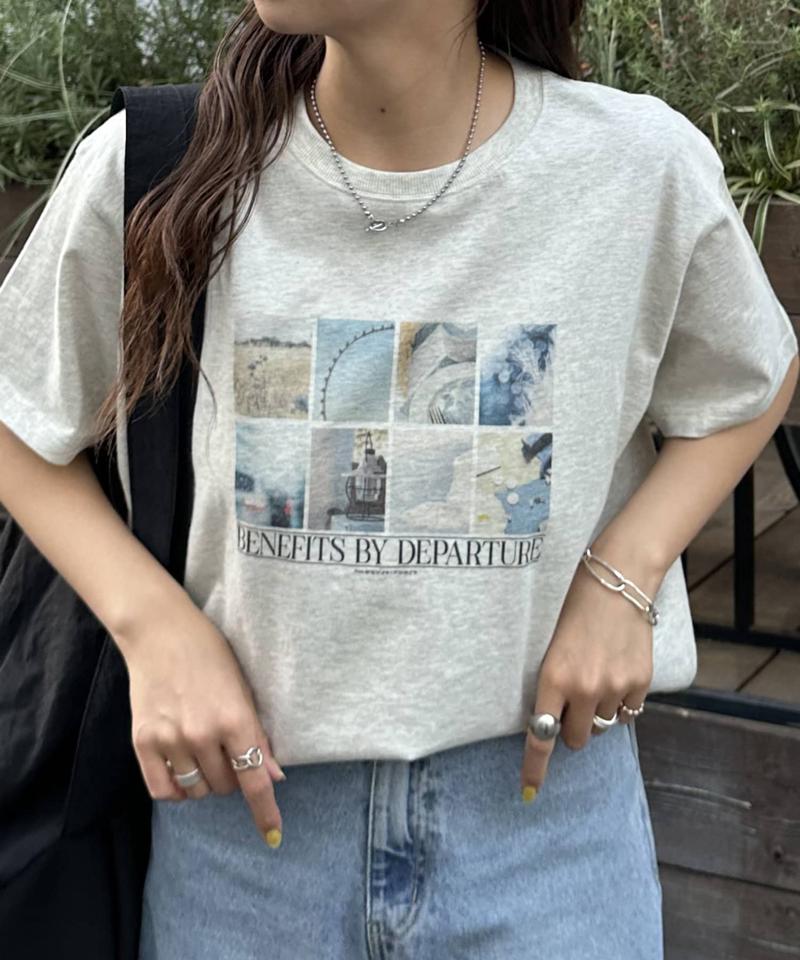 【ユニセックス】アソートボックスフォトプリントTシャツ