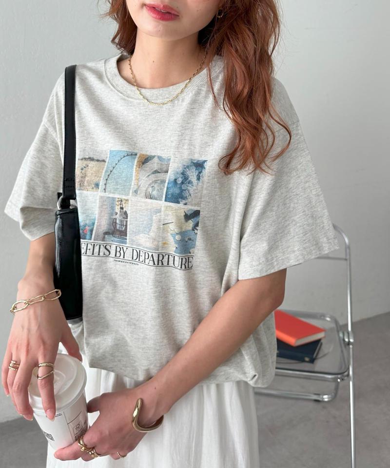 【ユニセックス】アソートボックスフォトプリントTシャツ