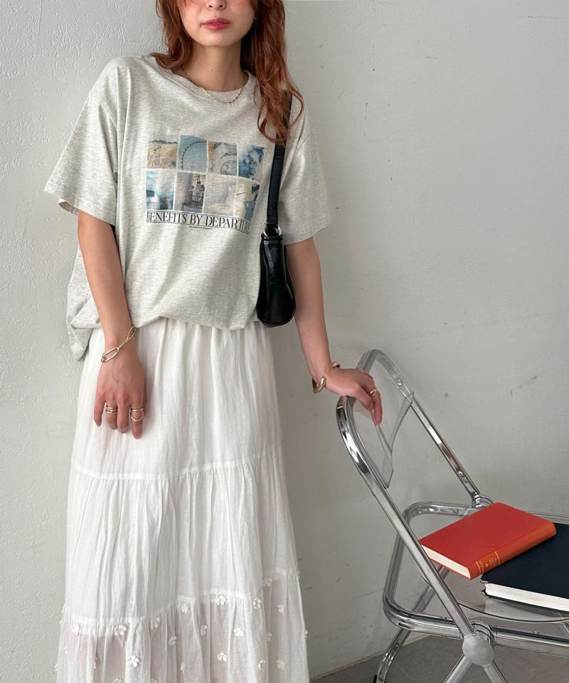 【ユニセックス】アソートボックスフォトプリントTシャツ
