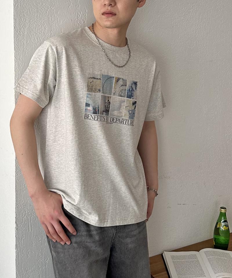 【ユニセックス】アソートボックスフォトプリントTシャツ
