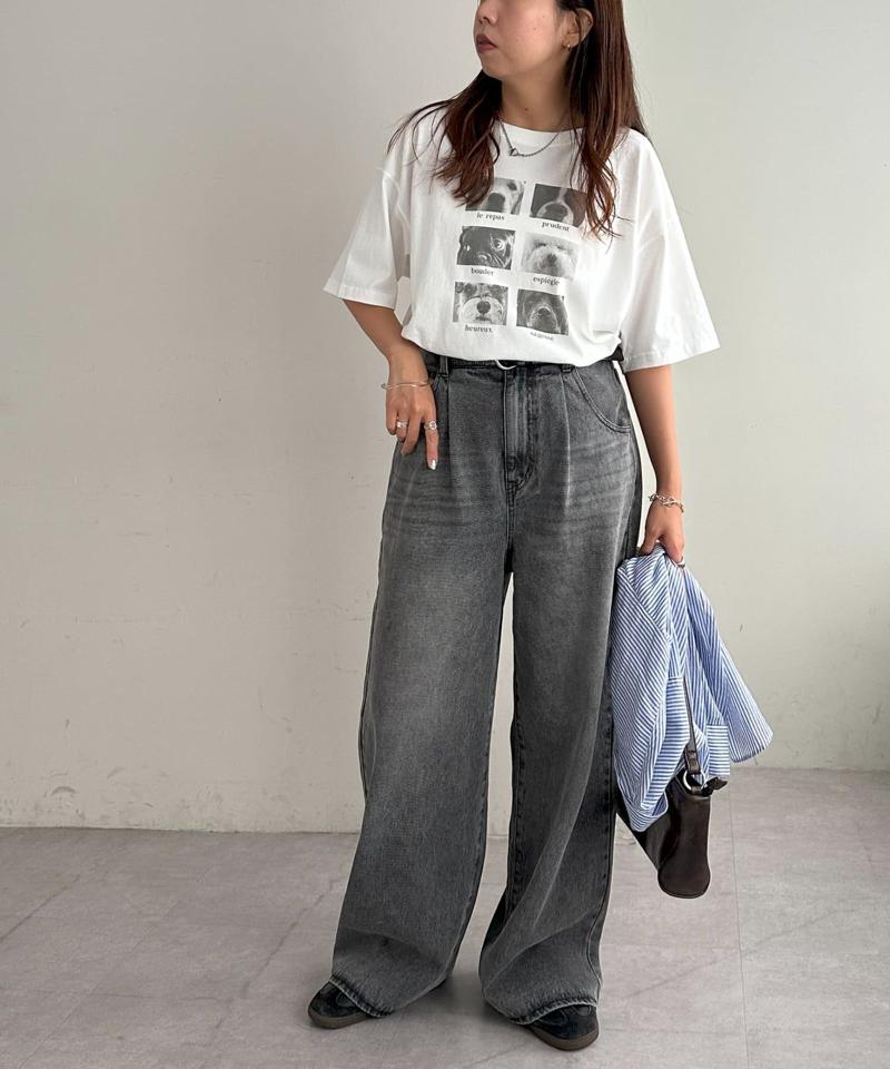 【ユニセックス】アソートアニマルボックスフォトTシャツ