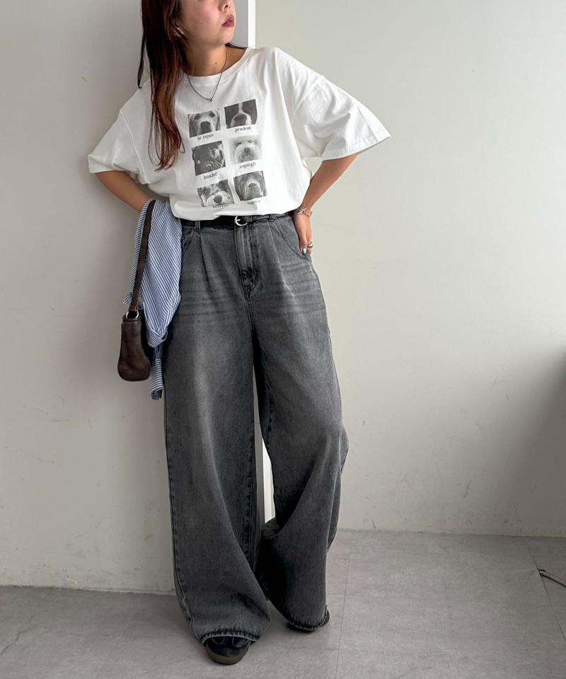 【ユニセックス】アソートアニマルボックスフォトTシャツ