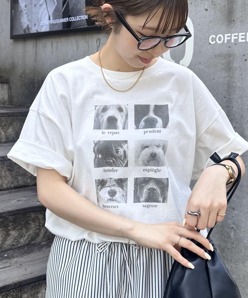 【ユニセックス】アソートアニマルボックスフォトTシャツ