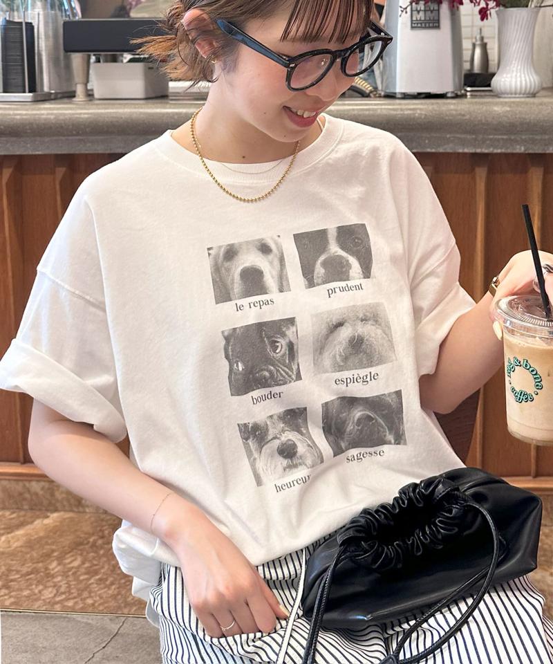 【ユニセックス】アソートアニマルボックスフォトTシャツ