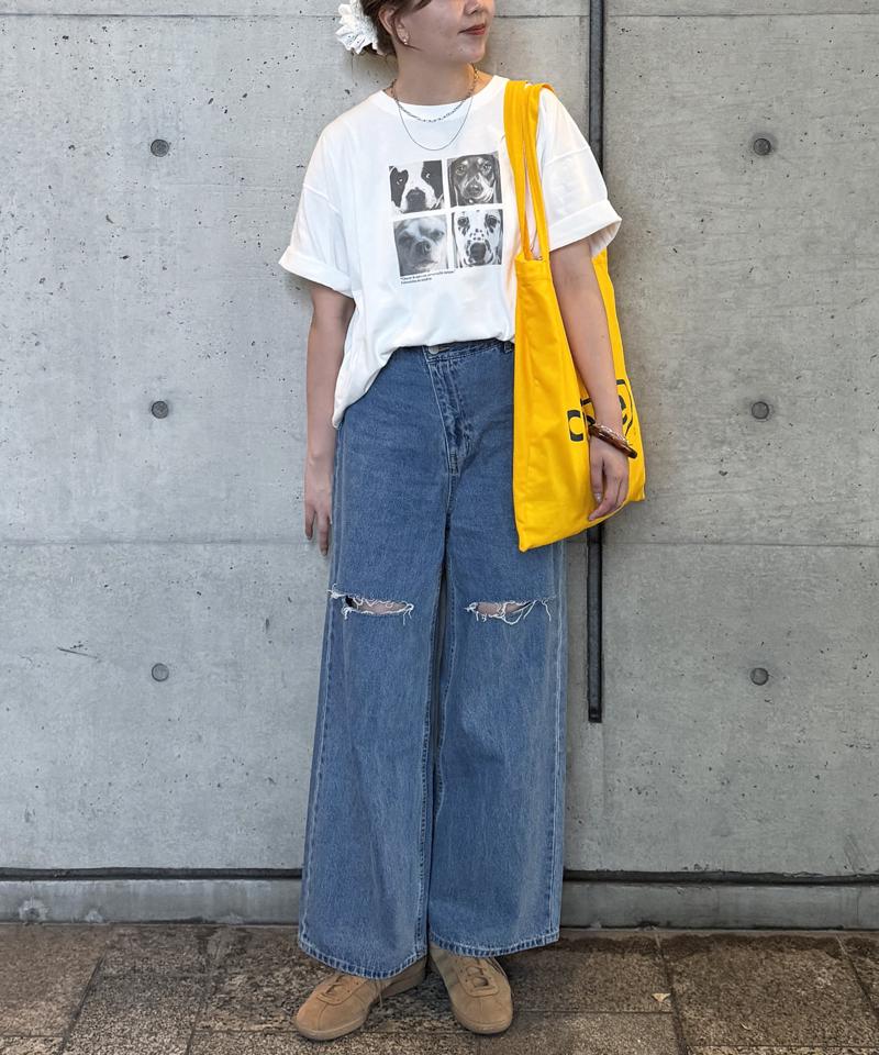 【ユニセックス】アソートアニマルボックスフォトTシャツ
