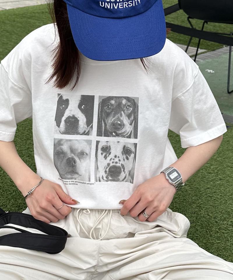【ユニセックス】アソートアニマルボックスフォトTシャツ