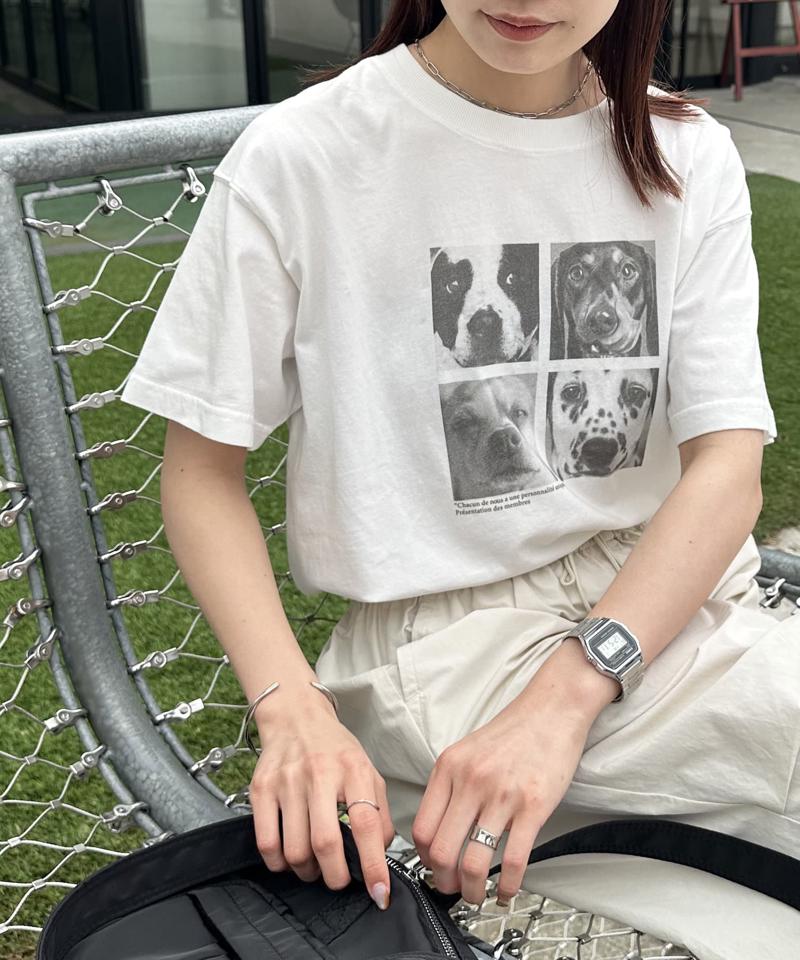 【ユニセックス】アソートアニマルボックスフォトTシャツ