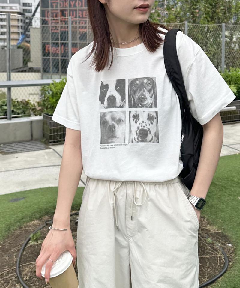 【ユニセックス】アソートアニマルボックスフォトTシャツ