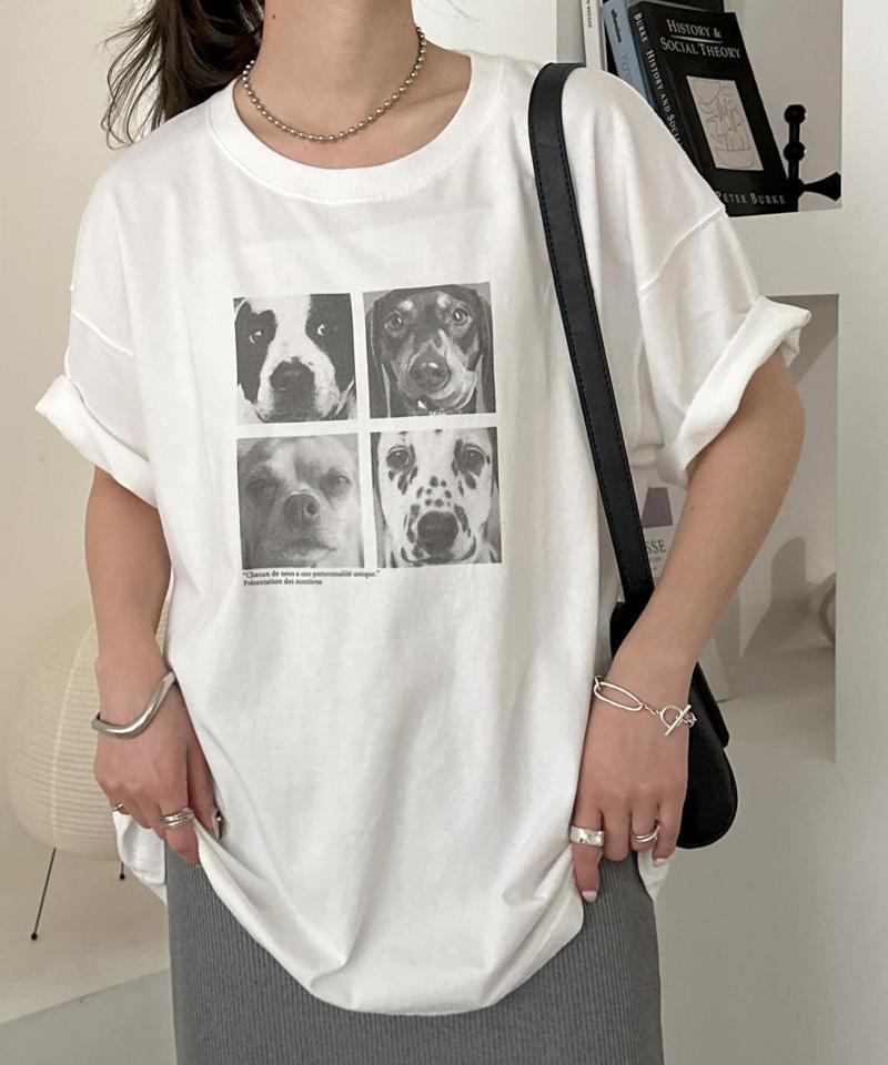 【ユニセックス】アソートアニマルボックスフォトTシャツ