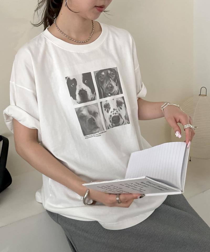【ユニセックス】アソートアニマルボックスフォトTシャツ