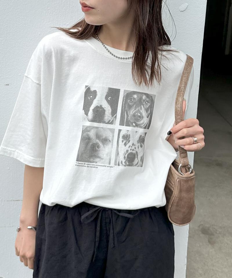 【ユニセックス】アソートアニマルボックスフォトTシャツ