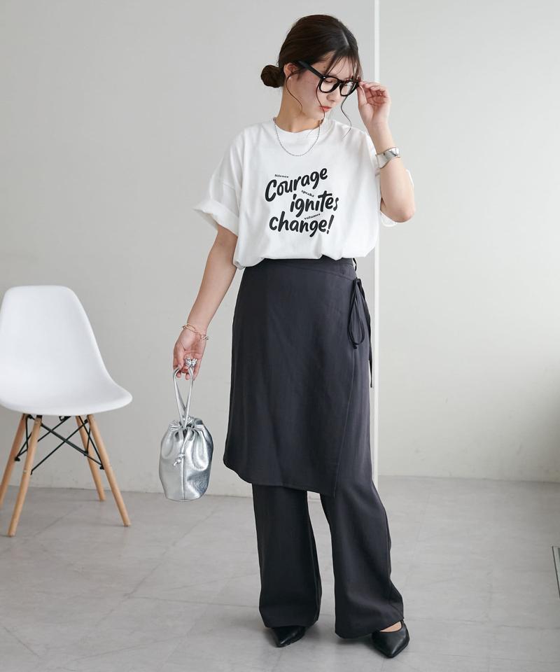 【WEB限定】COURAGEビッグ半袖Tシャツ
