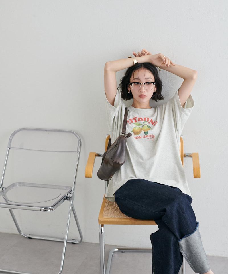 【ユニセックス】レモングラフィックTシャツ《WEB限定カラーあり》