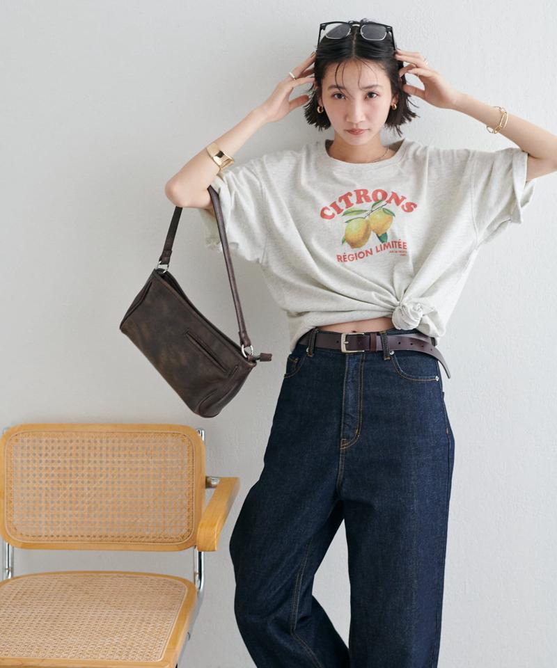 【ユニセックス】レモングラフィックTシャツ《WEB限定カラーあり》