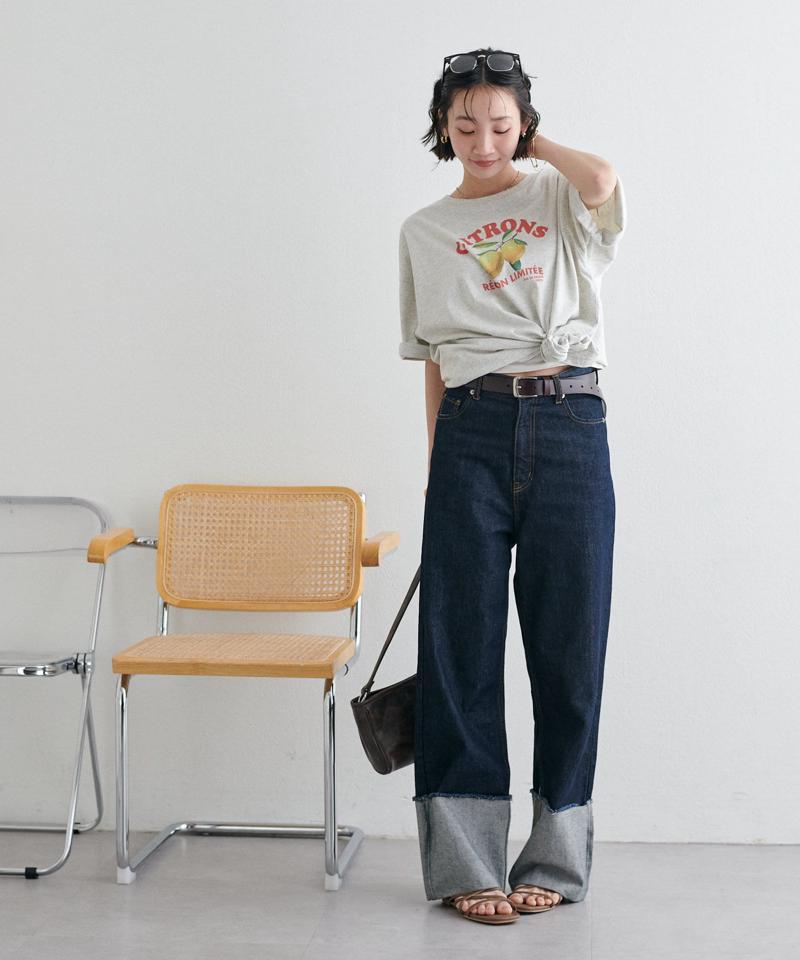 【ユニセックス】レモングラフィックTシャツ《WEB限定カラーあり》