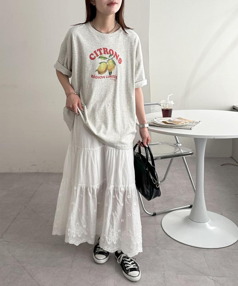 【ユニセックス】レモングラフィックTシャツ《WEB限定カラーあり》