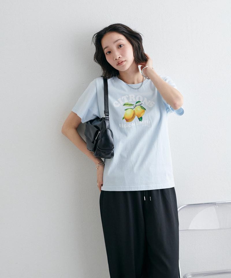 【ユニセックス】レモングラフィックTシャツ《WEB限定カラーあり》