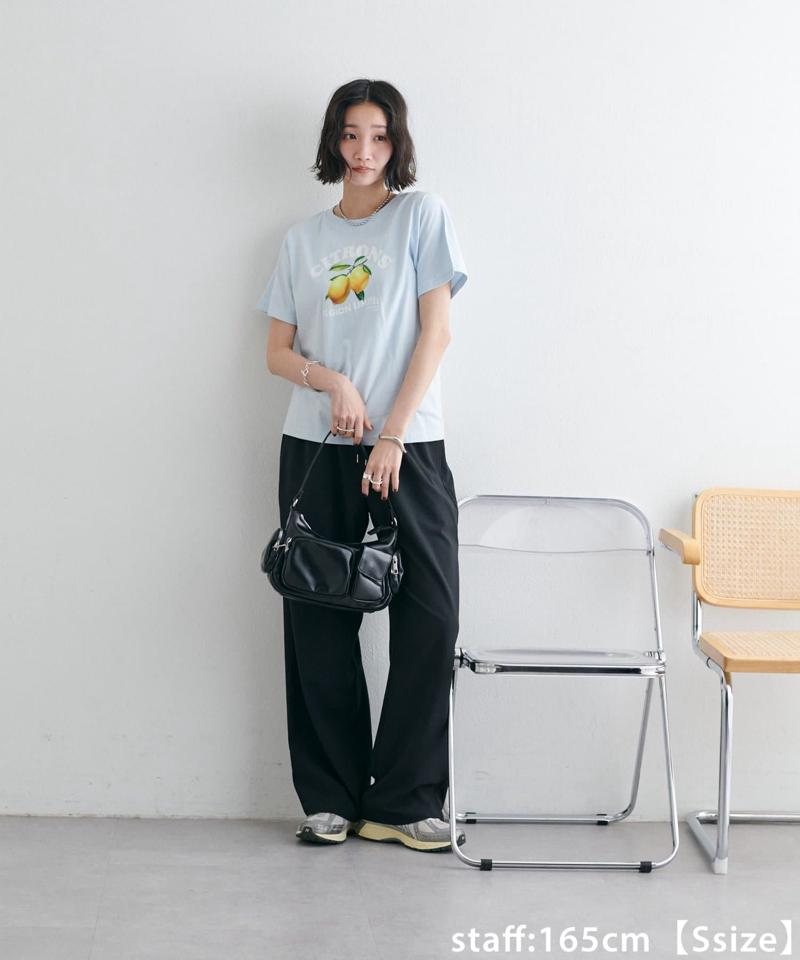 【ユニセックス】レモングラフィックTシャツ《WEB限定カラーあり》