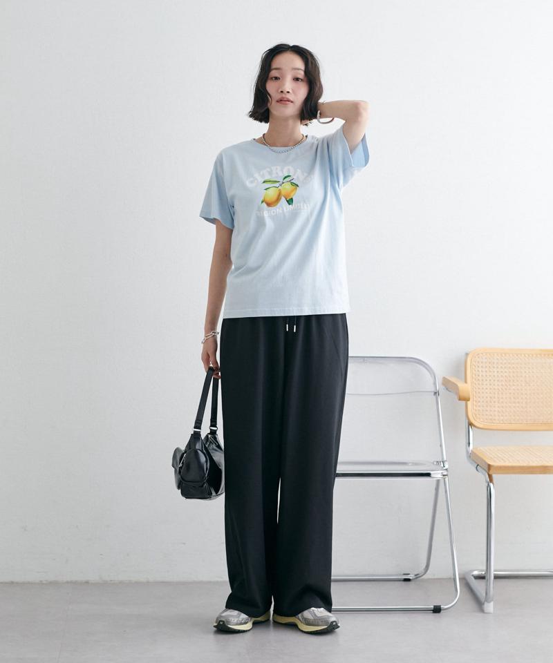 【ユニセックス】レモングラフィックTシャツ《WEB限定カラーあり》