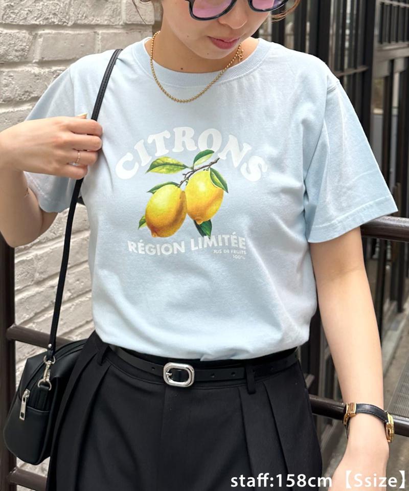 【ユニセックス】レモングラフィックTシャツ《WEB限定カラーあり》