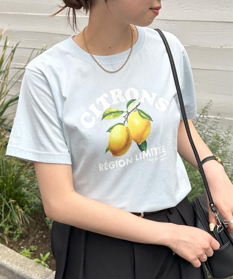 【ユニセックス】レモングラフィックTシャツ《WEB限定カラーあり》
