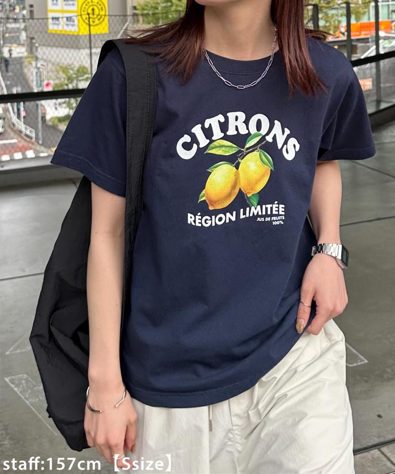 【ユニセックス】レモングラフィックTシャツ《WEB限定カラーあり》