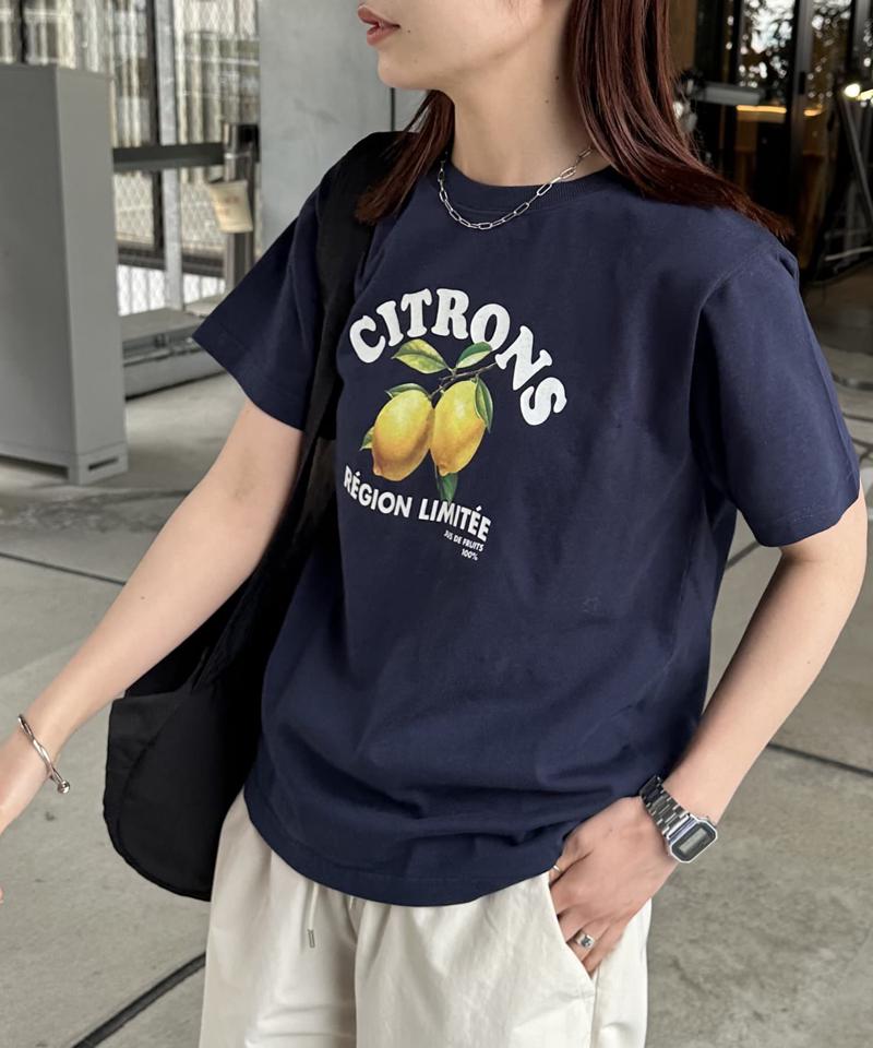 【ユニセックス】レモングラフィックTシャツ《WEB限定カラーあり》