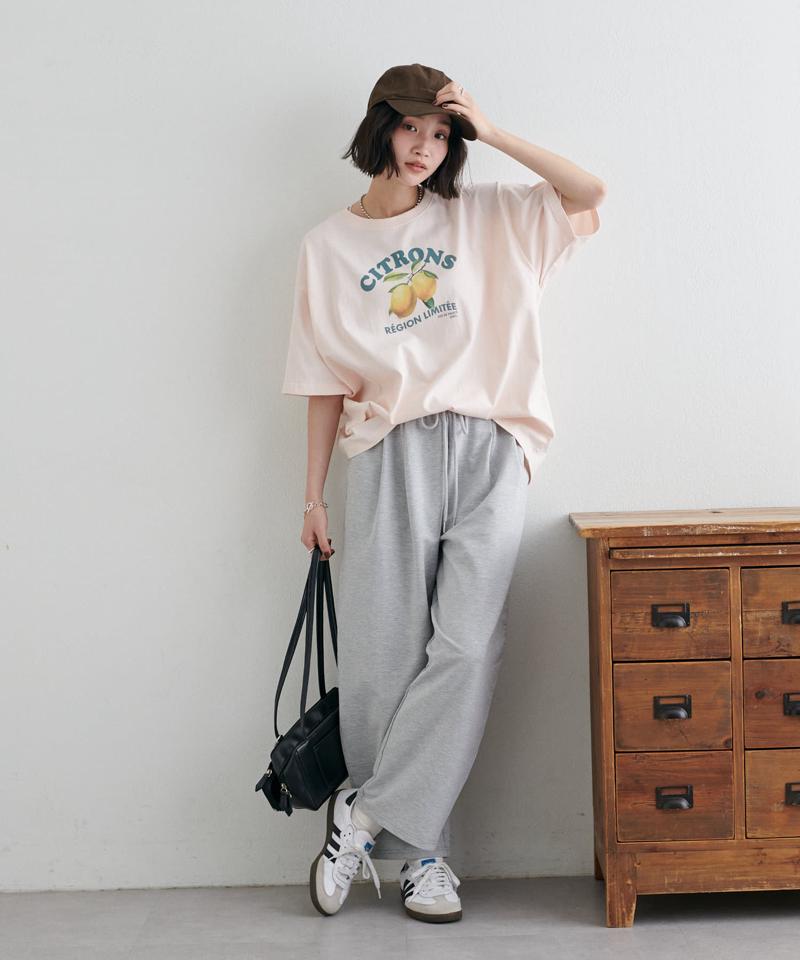 【ユニセックス】レモングラフィックTシャツ《WEB限定カラーあり》