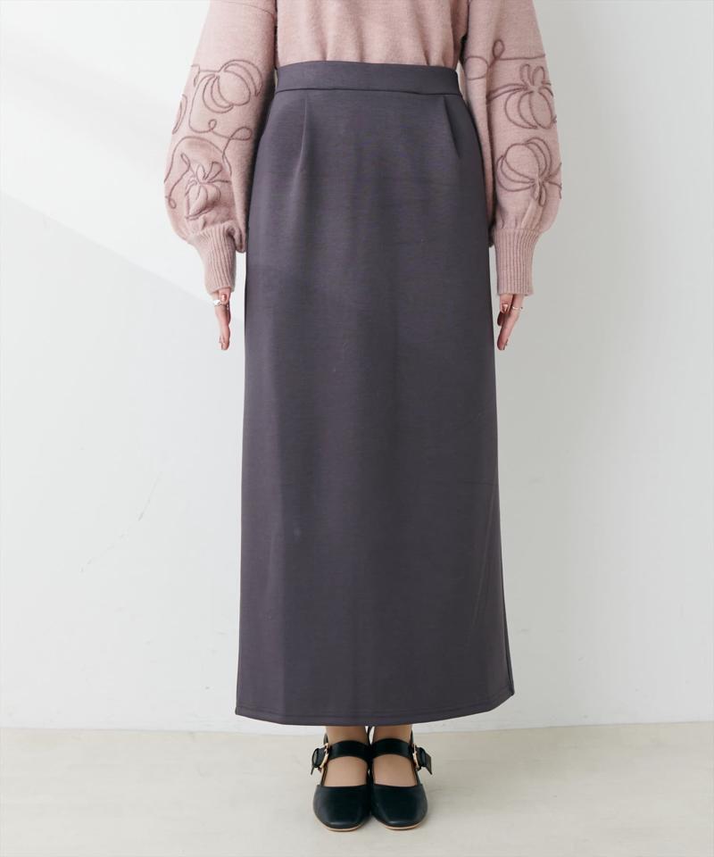 【natural couture】ふわもちタイトナロースカート