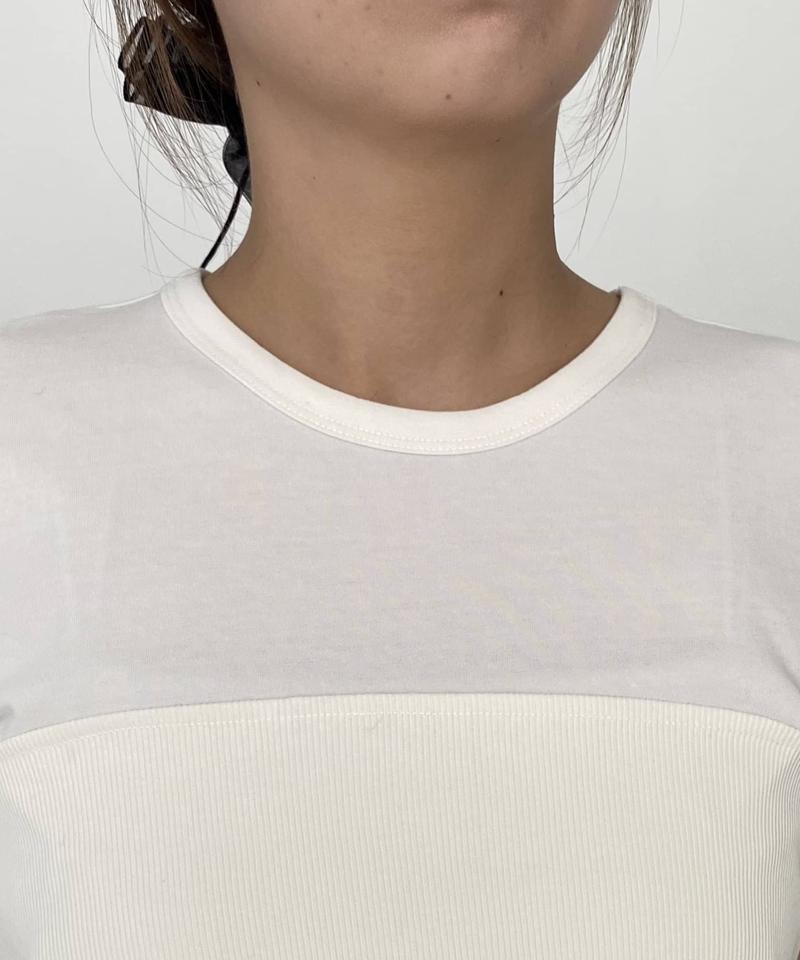 【CAPRICIEUX LE'MAGE】リブビスチェTシャツ