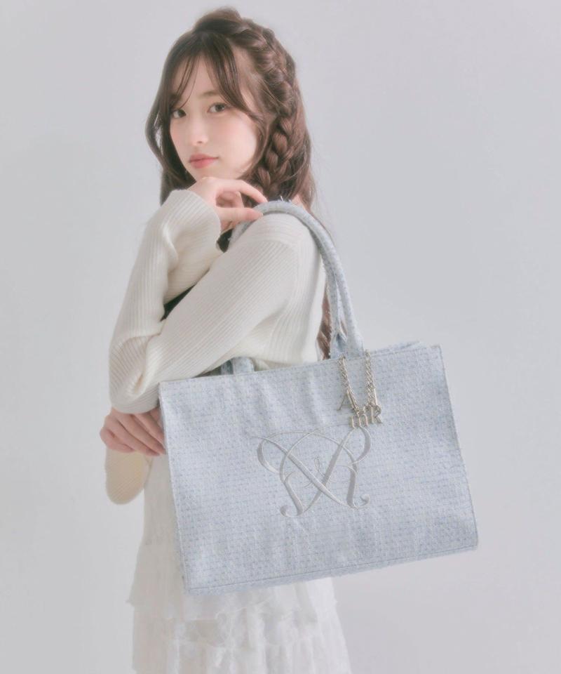 【大容量/推し活】Aimerianejoieチャーム付きキャリーオントート