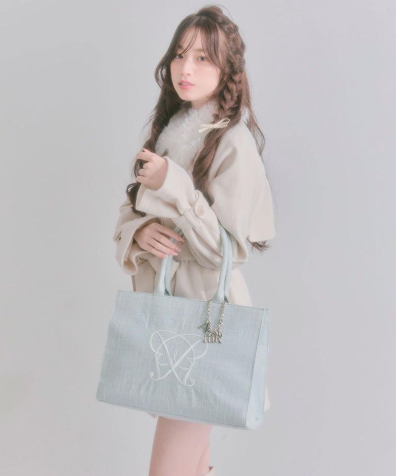 【大容量/推し活】Aimerianejoieチャーム付きキャリーオントート