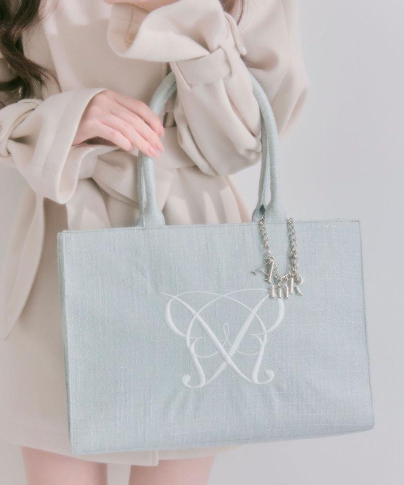 【大容量/推し活】Aimerianejoieチャーム付きキャリーオントート