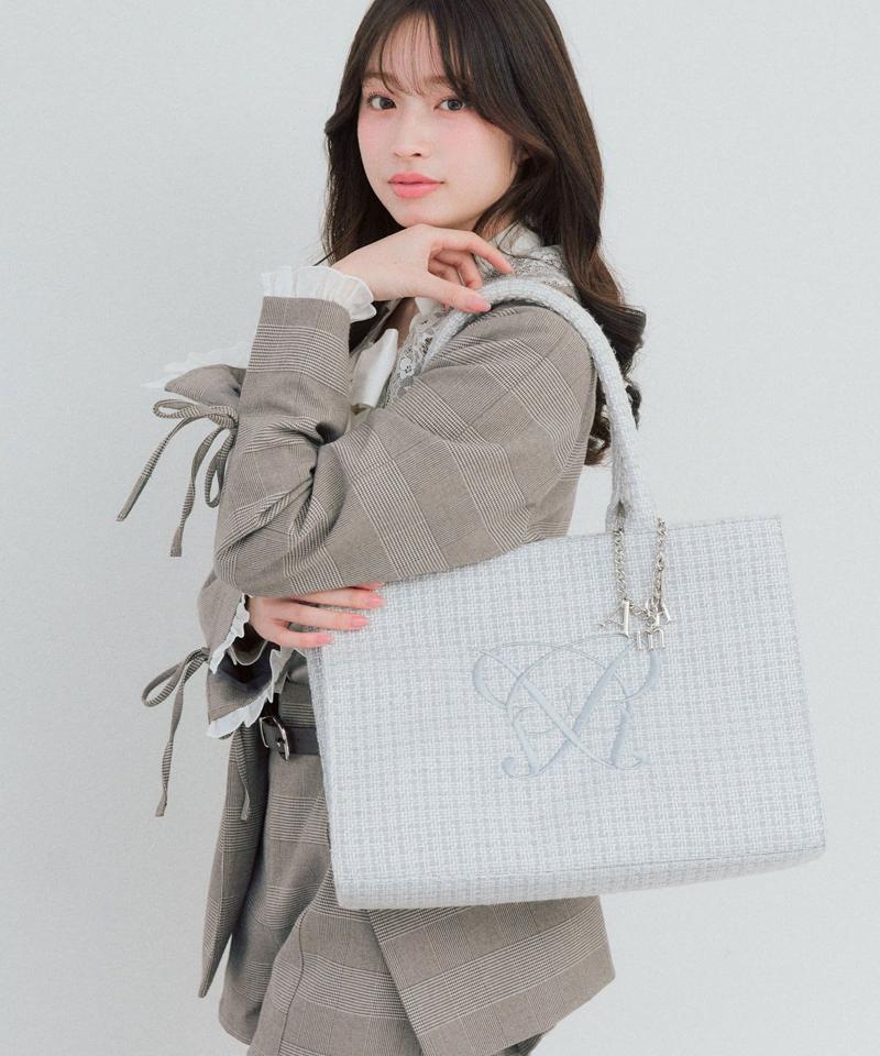 【大容量/推し活】Aimerianejoieチャーム付きキャリーオントート