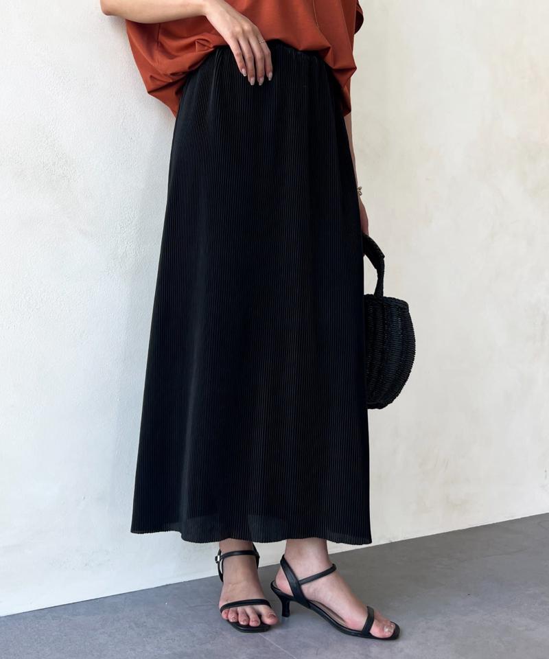 プリーツナロースカート