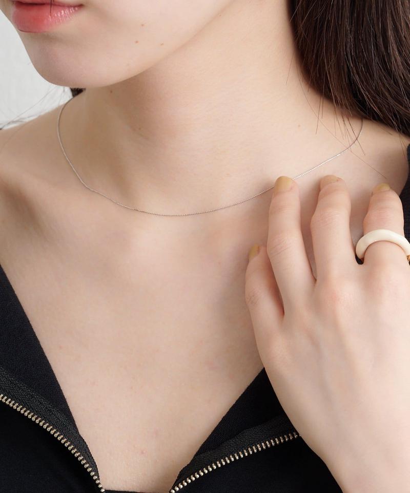 【追加販売決定！】【IRIEセレクト】1mmチェーンネックレス