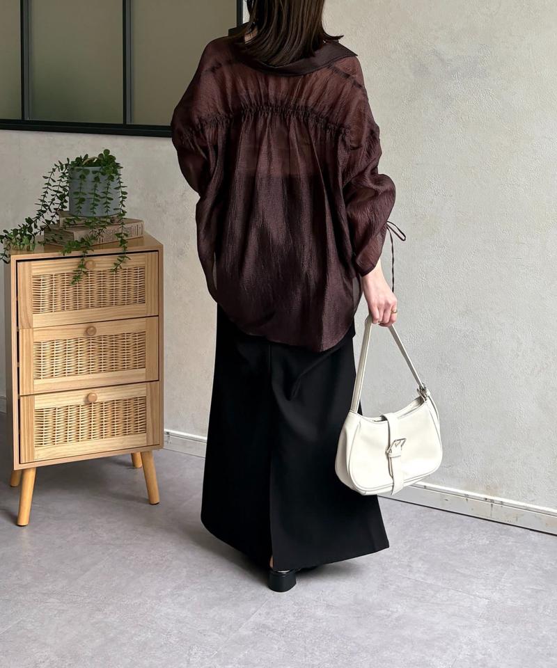 【新色登場！】アシメストラップカップ付きキャミ