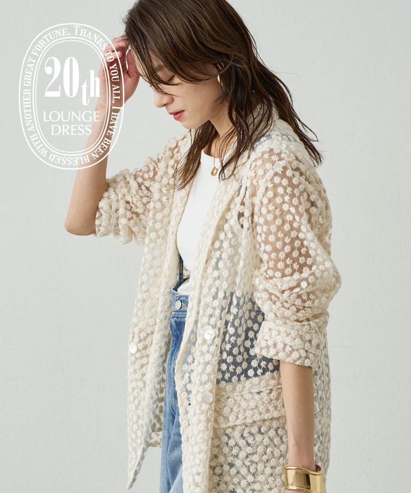 【20周年限定】フラワーレースジャケット
