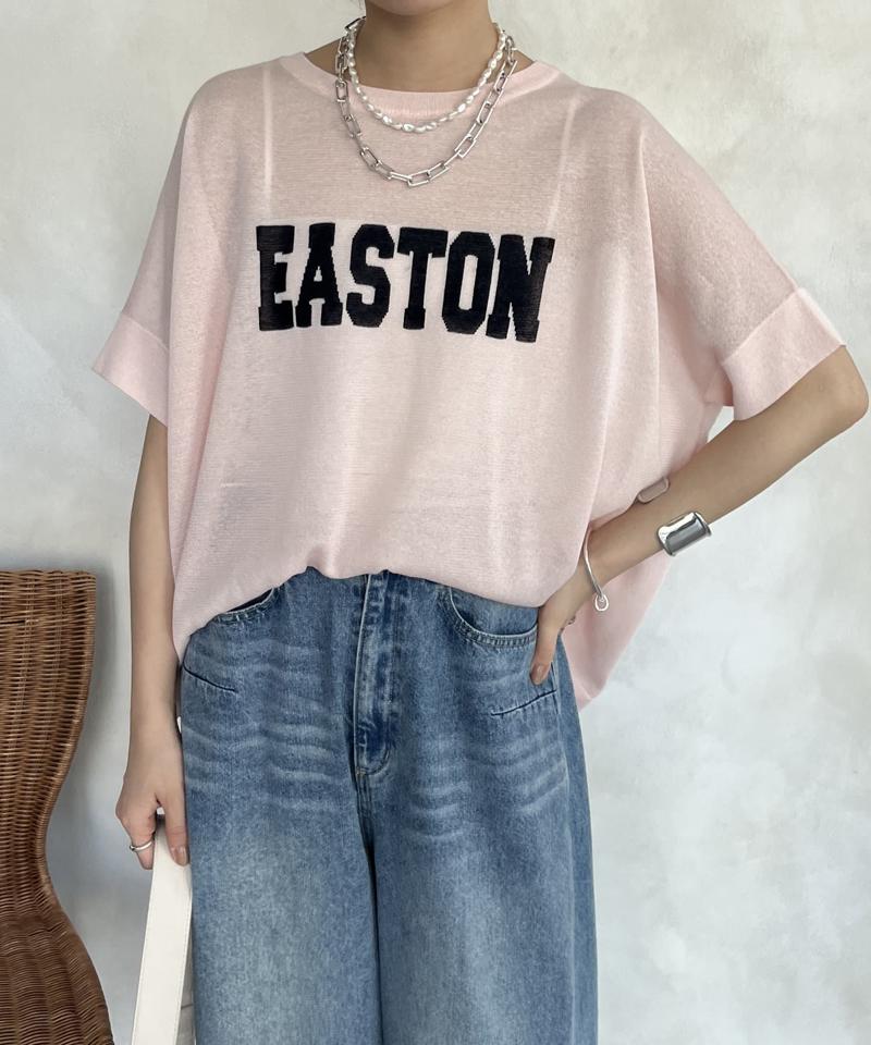 前後2WAYシアーインターシャEASTONロゴニット