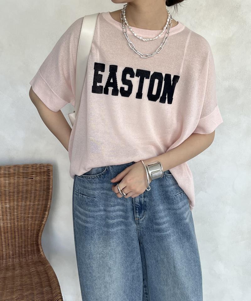 前後2WAYシアーインターシャEASTONロゴニット