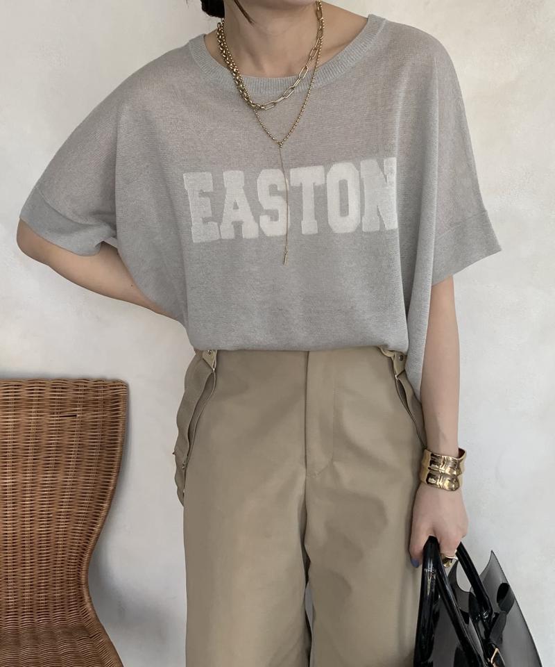 前後2WAYシアーインターシャEASTONロゴニット