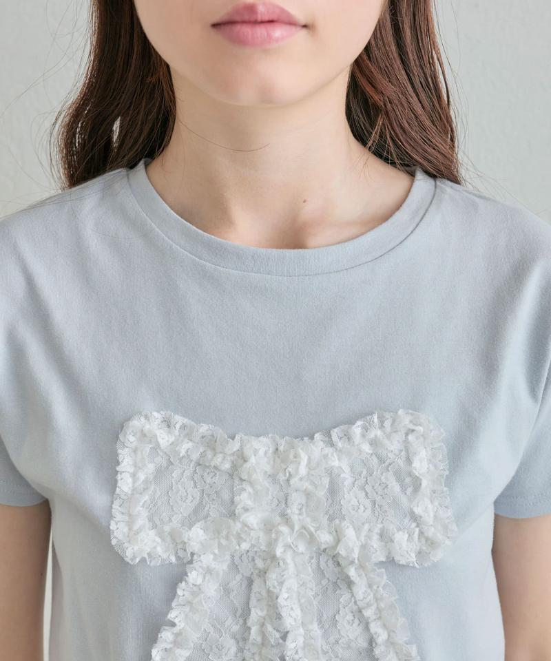 リボンTシャツ