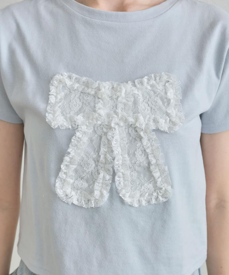 リボンTシャツ