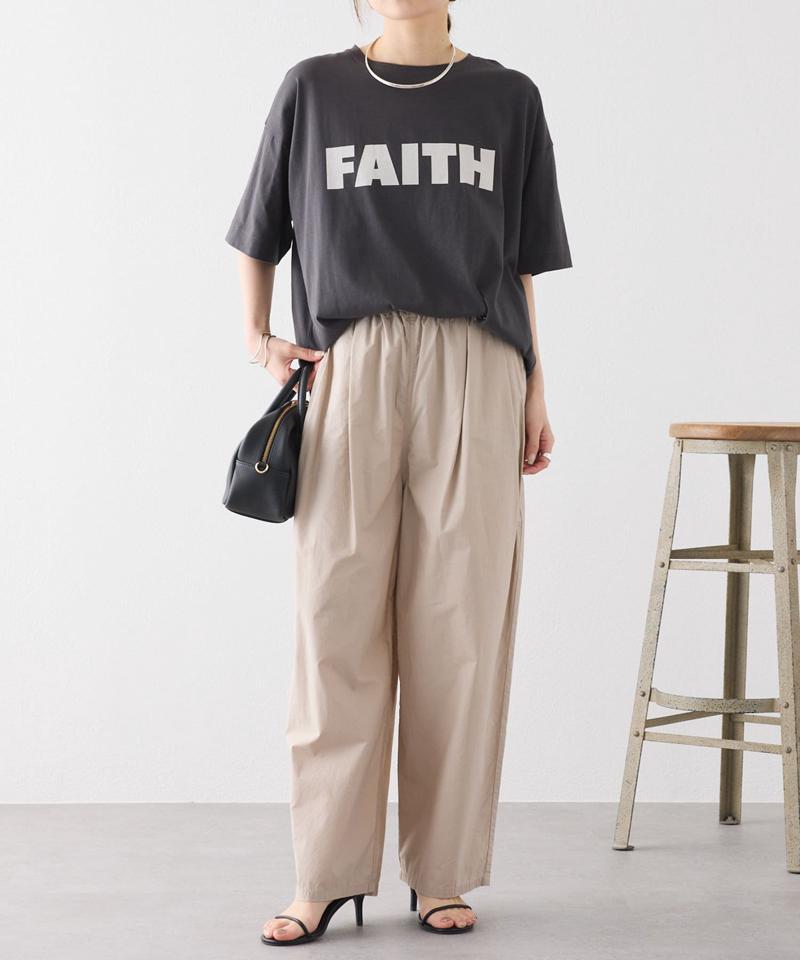 【汗シミ防止素材】シンプルロゴTシャツ