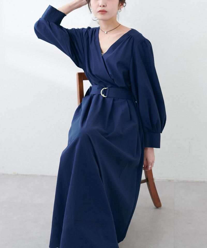 【natural couture】＜ako＞骨スト優勝カシュクールワンピース
