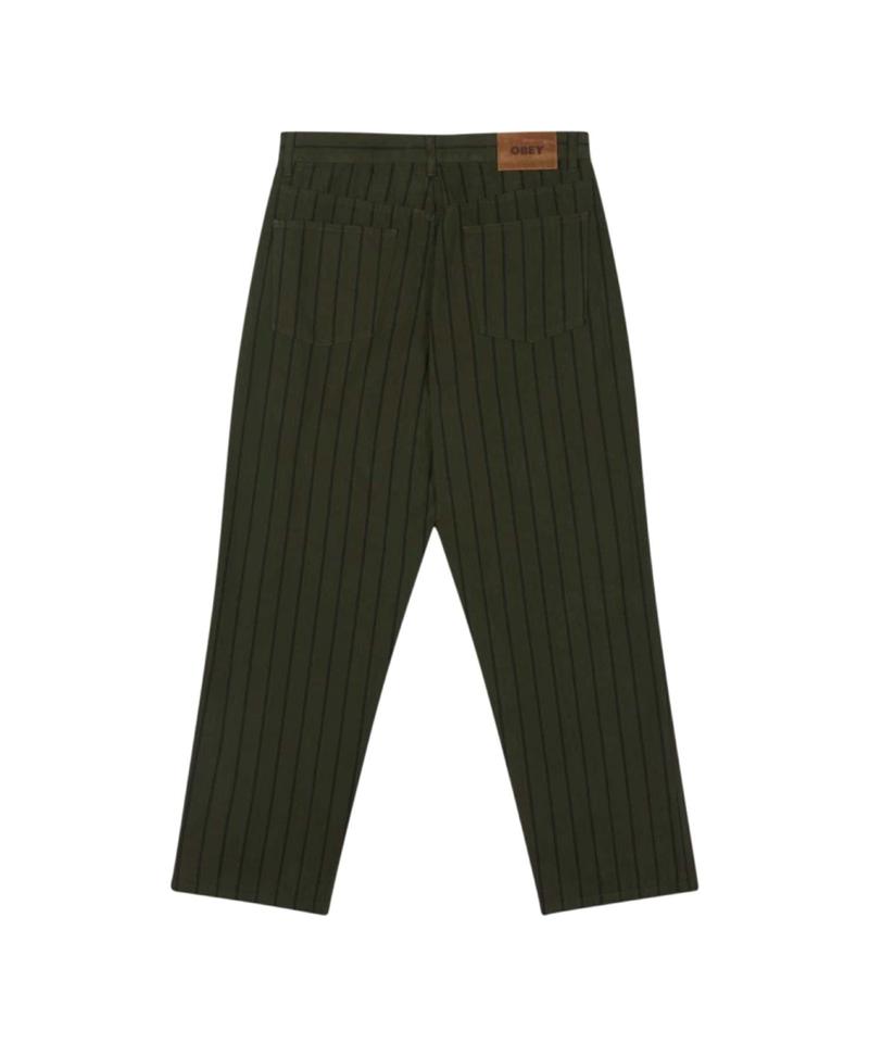 【OBEY/オベイ】CLASSIC BAGGY STRIPE DENIM