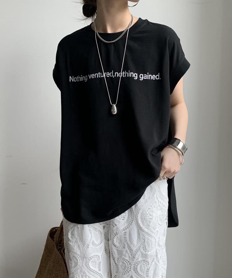 【WEB限定】ジョーゼットロゴTEE