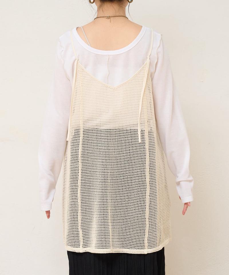 【夏の体型カバーに】柄アソートマルチウェイキャミチュニック