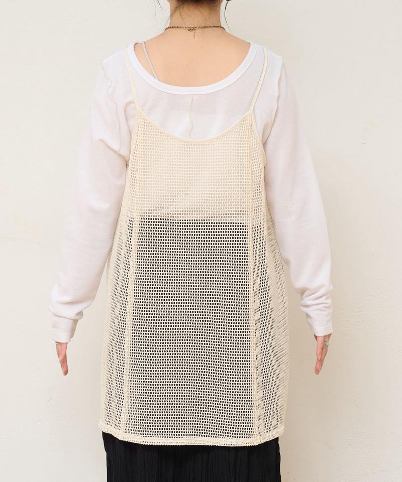 【夏の体型カバーに】柄アソートマルチウェイキャミチュニック