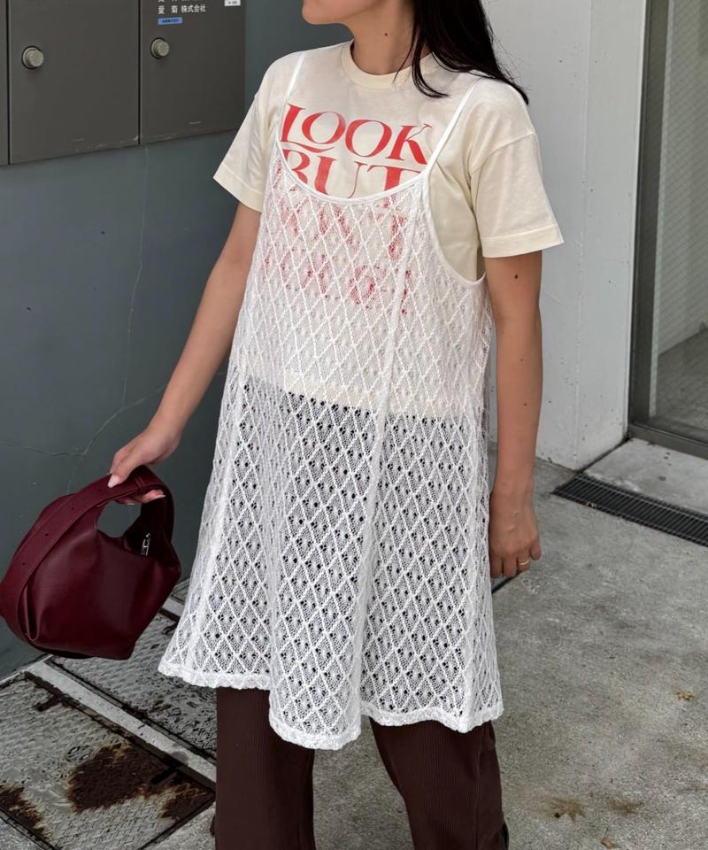【夏の体型カバーに】柄アソートマルチウェイキャミチュニック